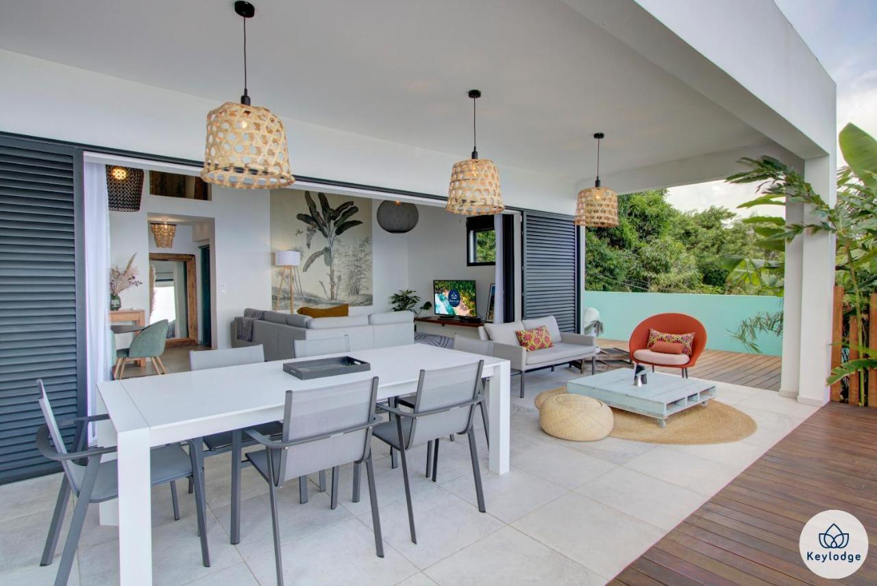 Villa Paloma 4 Etoiles Avec Piscine Et Vue Exceptionnelle Sur L'Ocean A Saint-Leu Buitenkant foto